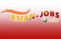 asian jobs logo - red, orange and yellow