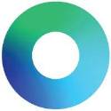 latpro logo - blue and green fade circle