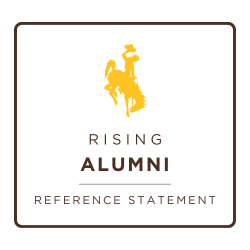 Rising Alumni Award References