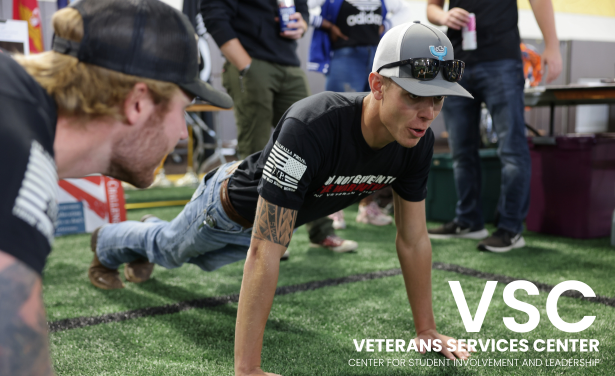 Student Veterans at the Annual Push Up Challenge 
