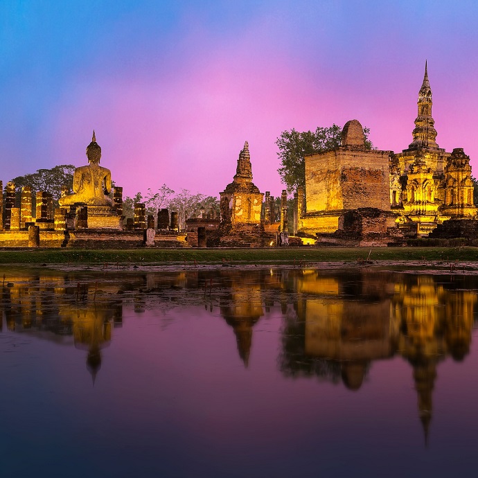 Temple of phra-nakhon-si-ayutthaya