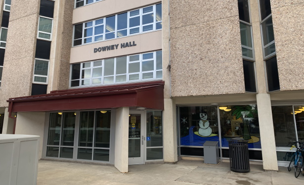 Exterior of residence hall