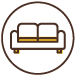 Icon of a couch