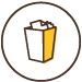 icon of trashcan