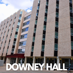 image of downey hall residence building